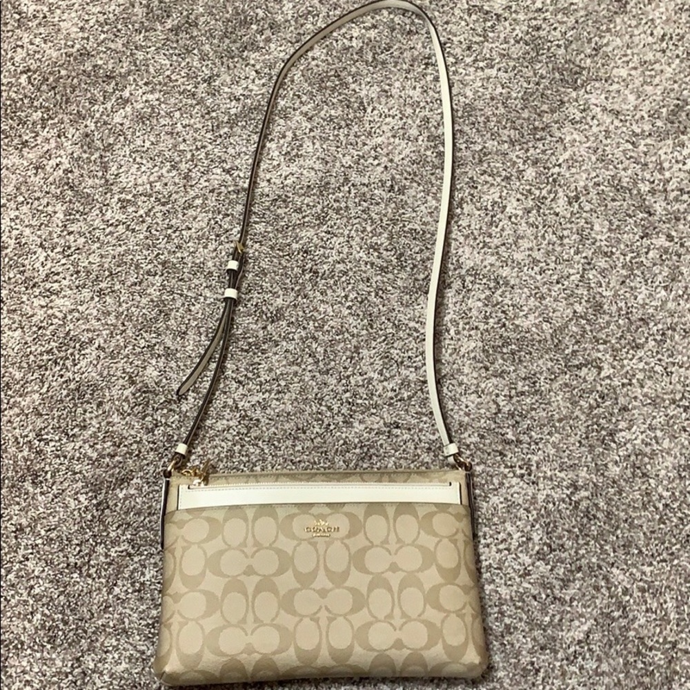 Coach One strap purse